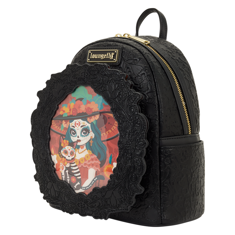 Chargez l&#39;image dans la visionneuse de la galerie, Loungefly  - Loungefly Branded Dia De Los Muertos Mini Backpack
