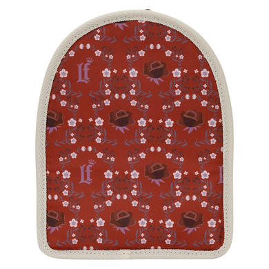 Loungefly: Cream & Red Floral Light-Up Mini Backpack Bag Organizer Insert