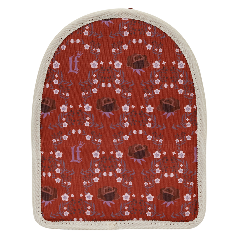 Load image into Gallery viewer, Loungefly: Cream &amp; Red Floral Light-Up Mini Backpack Bag Organizer Insert
