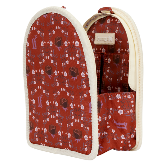 Loungefly: Cream & Red Floral Light-Up Mini Backpack Bag Organizer Insert