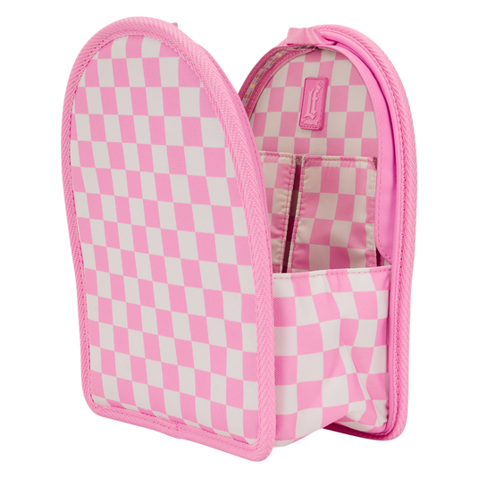 Loungefly: Pink Checkered Light-Up Mini Backpack Bag Organizer Insert
