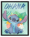Disney - Lilo & Stitch Tropical Ohana Sitting Gel Coat Wood Wall Art