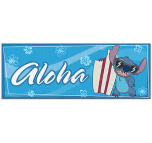 Disney: Lilo & Stitch - Ohana Surf Board Canvas Wood Wall Art