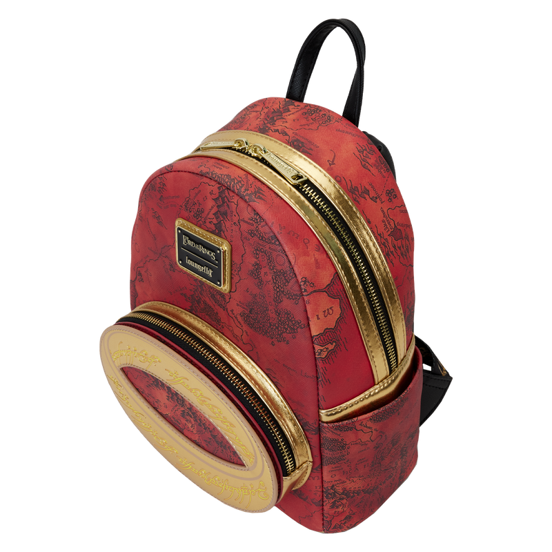 Chargez l&#39;image dans la visionneuse de la galerie, Loungefly The Lord of the Rings The One Ring Glow Mini Backpack
