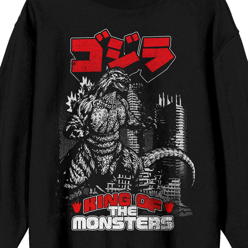 Load image into Gallery viewer, Bioworld Godzilla Classic King of the Monsters Adult Crew Neck Sweatshirt
