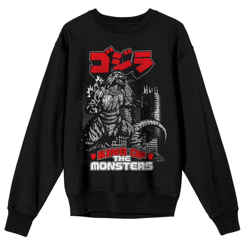 Load image into Gallery viewer, Bioworld Godzilla Classic King of the Monsters Adult Crew Neck Sweatshirt

