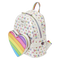 Lisa Frank Rainbow  - Heart Mini Backpack With Waist Bag