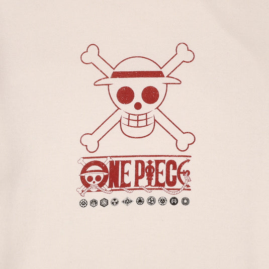 Bioworld One Piece - Straw Hat Crew Men's Oversized Crew Neck Sweatshirt