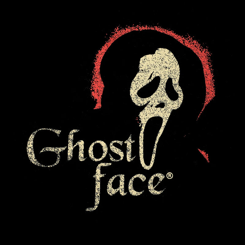 Cargue la imagen en el visor de la galería, Ghostface Men's Oversized Black Crew Neck Sweatshirt
