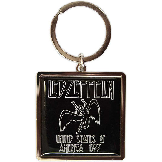 Led Zeppelin 1977 USA Tour Keychain