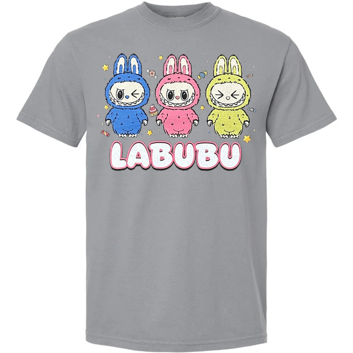Labubu - Gray Comfort Color T-shirt