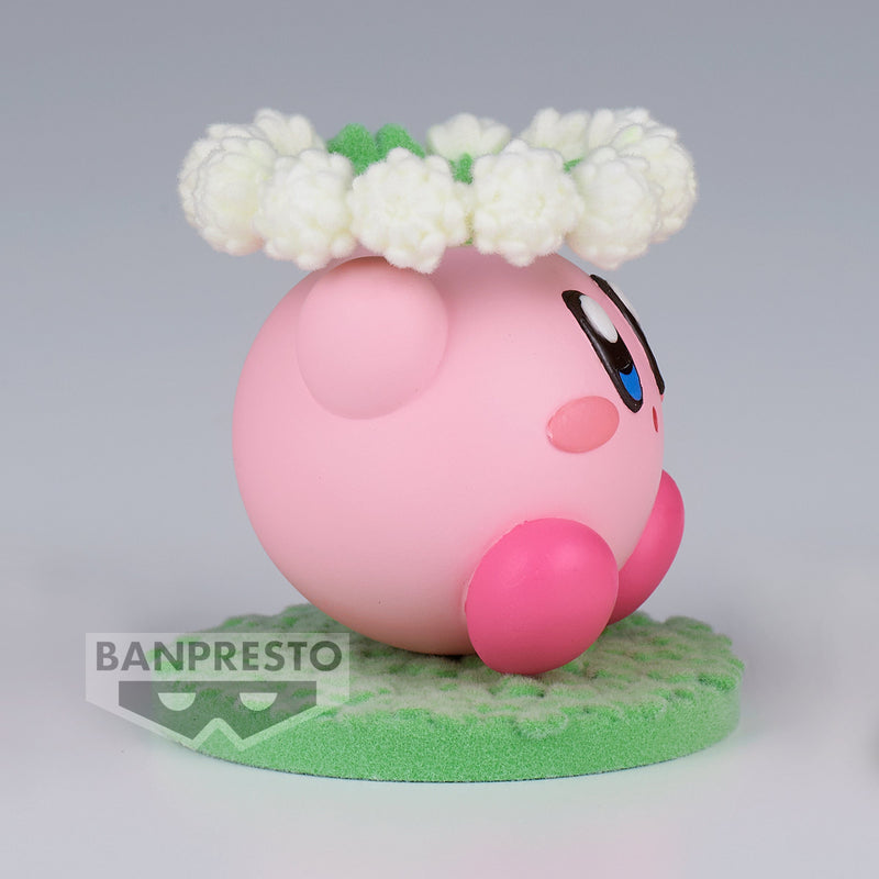 Load image into Gallery viewer, Little Buddy Nintendo: Kirby - Kirby Fluffy Puffy Mine (Play In The Flower Ver. B) Figure
