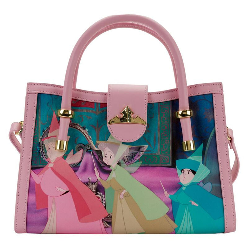 Disney - Sleeping Beauty Princess Scene Cross Body Bag, Loungefly
