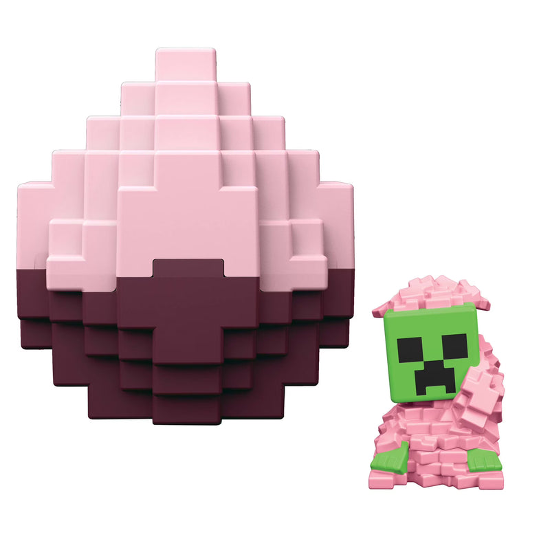 Chargez l&#39;image dans la visionneuse de la galerie, Minecraft Mini Mode Spawn Egg with Mini Figure Cherry Blossom
