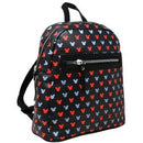 Disney - Mickey All Over print 10" Mini Deluxe Backpack with 1 Front Pocket