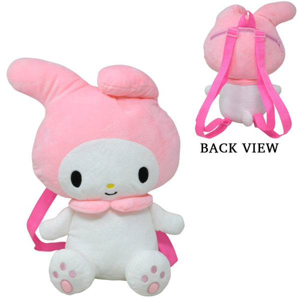 Hello Kitty - My Melody 14" Plush Backpack  36865