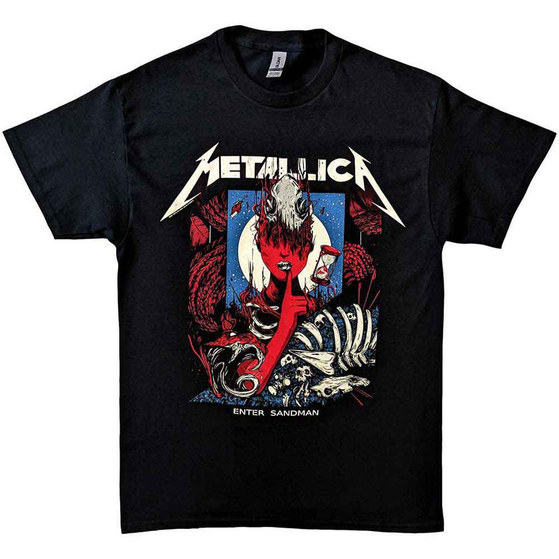 Cargue la imagen en el visor de la galería, Metallica Enter Sandman Poster Unisex T-Shirt
