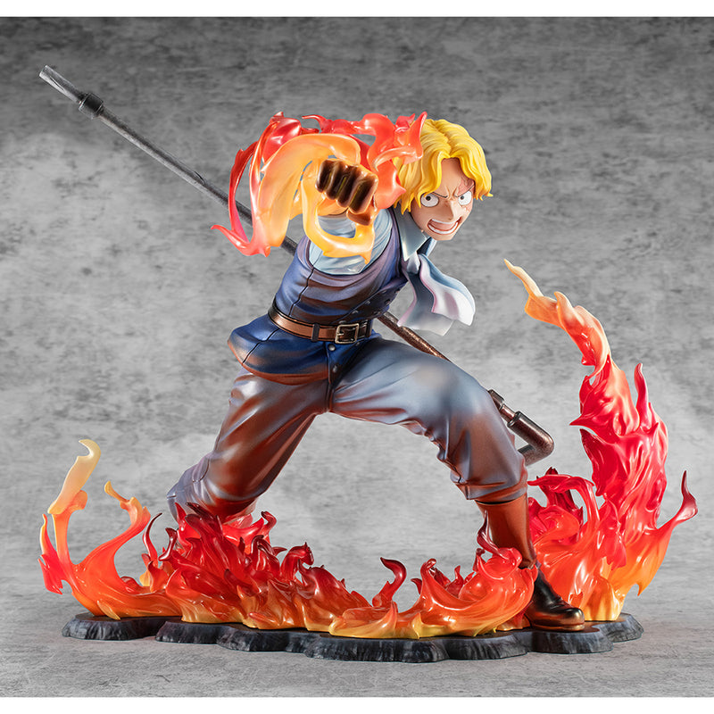 Chargez l&#39;image dans la visionneuse de la galerie, Ultra Tokyo One Piece - Portrait Of Pirates “LIMITED EDITION” Sabo ~Fire fist inheritance~ Figure
