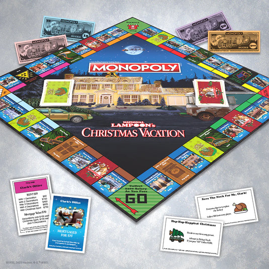 USAopoly Monopoly: National Lampoon's Christmas Vacation Board Game