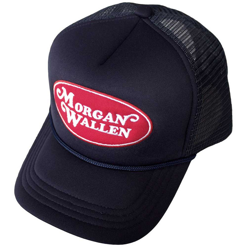 Cargue la imagen en el visor de la galería, Morgan Wallen - Oval Logo Mesh Back Unisex Hat
