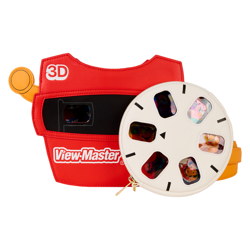 Load image into Gallery viewer, Loungefly Mattel - View-Master Crossbody Bag With Coin Bag
