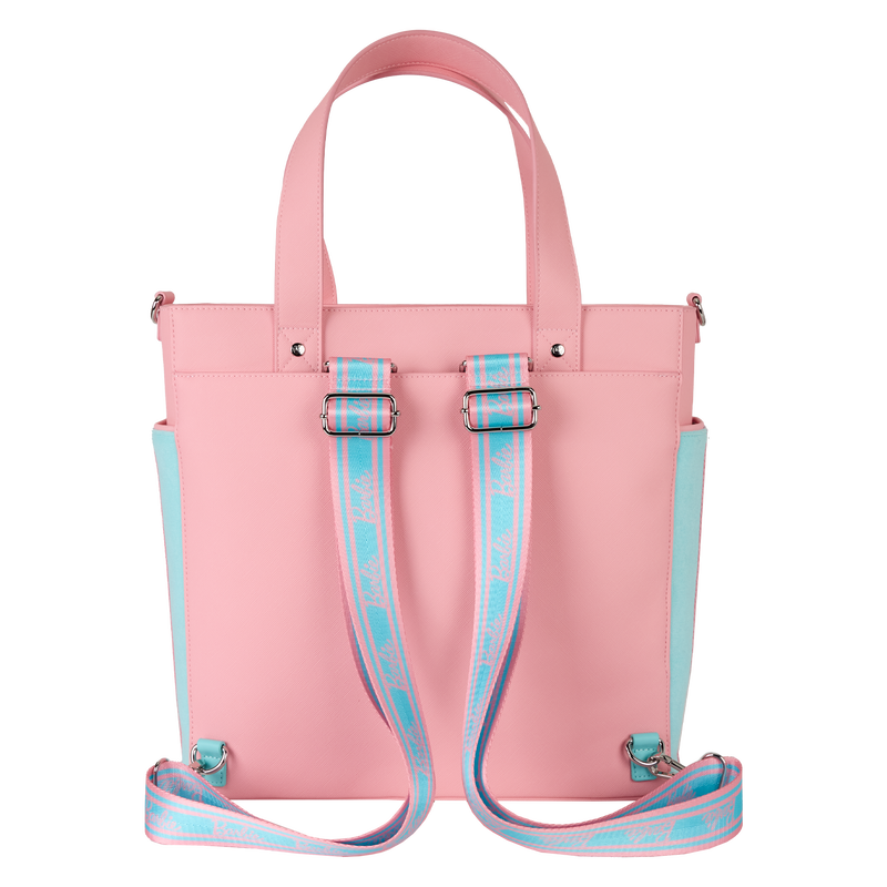 Chargez l&#39;image dans la visionneuse de la galerie, Loungefly Mattel - Classic Barbie Terry Cloth Convertible Backpack &amp; Tote Crossbody Bag

