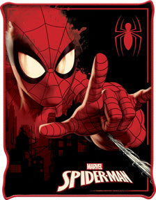 Marvel- Spider Man  50" x 60" Fleece Throw
