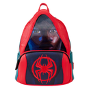 Loungefly Marvel: Spider-Verse Miles Morales Hoodie Cosplay Lenticular Mini Backpack