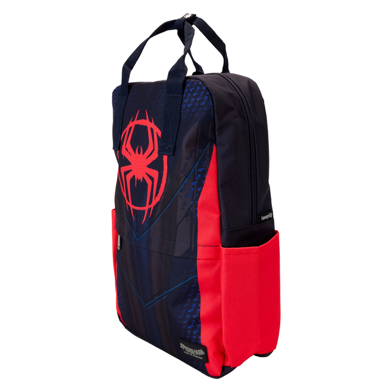 Load image into Gallery viewer, Loungefly Marvel: Spider-Verse Miles Morales Suit Nylon Full-Size Backpack
