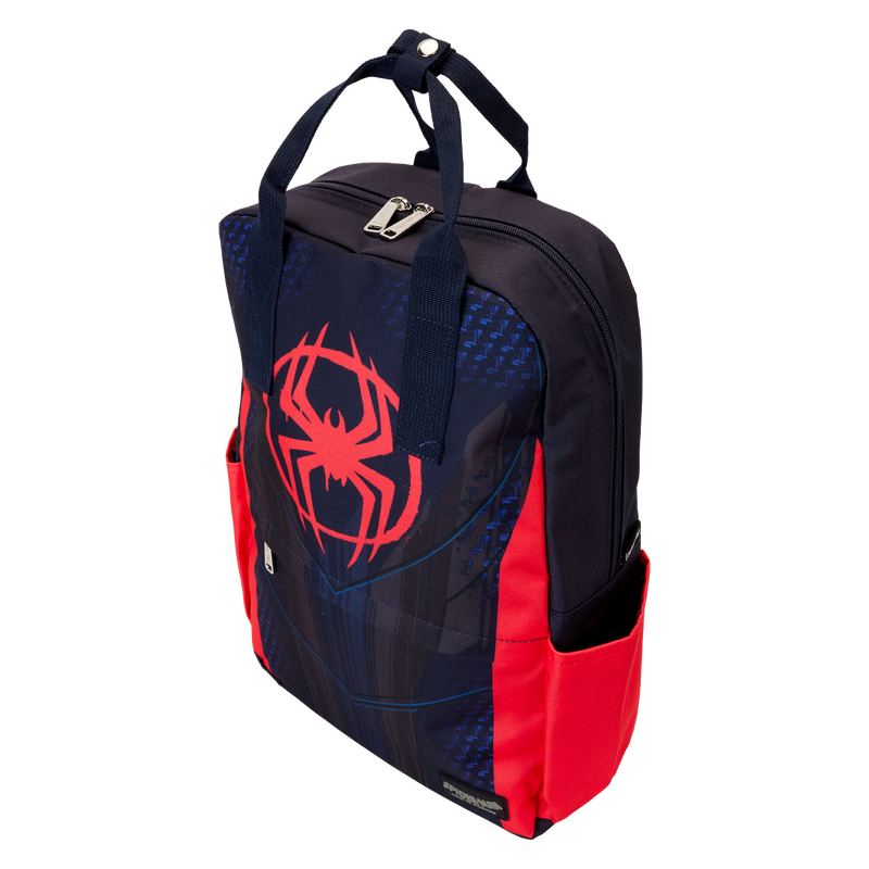 Load image into Gallery viewer, Loungefly Marvel: Spider-Verse Miles Morales Suit Nylon Full-Size Backpack
