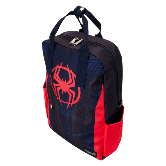 Loungefly Marvel: Spider-Verse Miles Morales Suit Nylon Full-Size Backpack