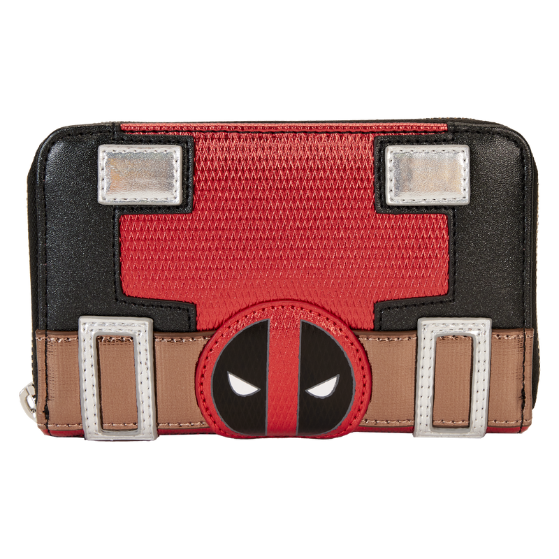 Cargue la imagen en el visor de la galería, Marvel Metallic: Deadpool Cosplay Zip Wallet
