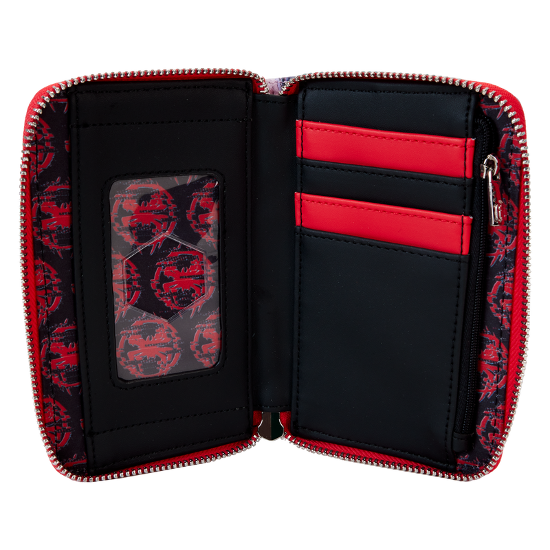 Chargez l&#39;image dans la visionneuse de la galerie, Loungefly Marvel: Spider-Verse Spider-Gwen Zip Around Wallet
