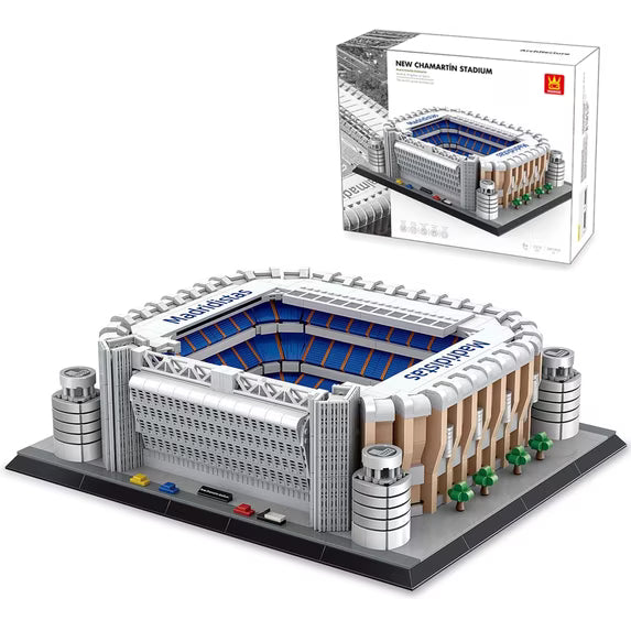 Load image into Gallery viewer, Wange Bricks: New Chamartin Stadium - Madrid Building Brick
