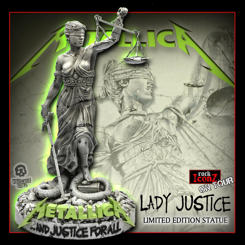 Metallica - Lady Justice Statue