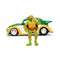 Teenage Mutant Ninja Turtles - 1959 Volkswagen Drag Beetle with Michelangelo Die-Cast Car