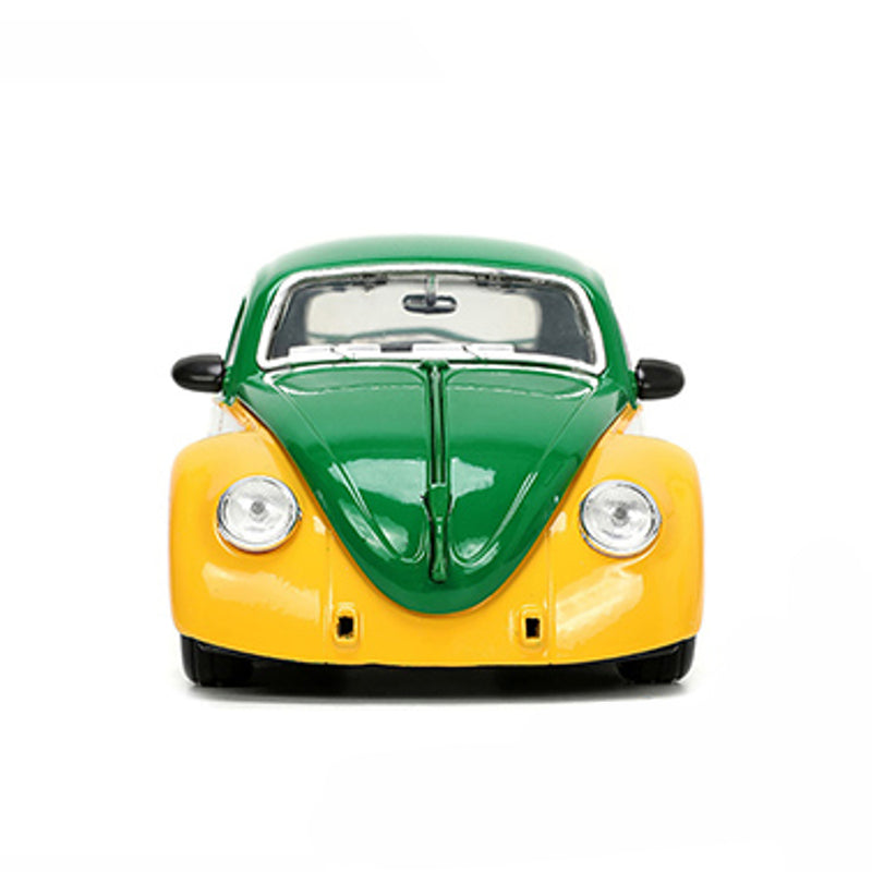 Cargue la imagen en el visor de la galería, Tortugas Ninja - Volkswagen Drag Beetle de 1959 con auto fundido a presión de Miguel Ángel
