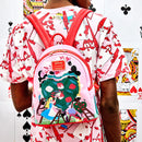 Disney - Alice in Wonderland Painting The Roses Red Mini Backpack. Loungefly