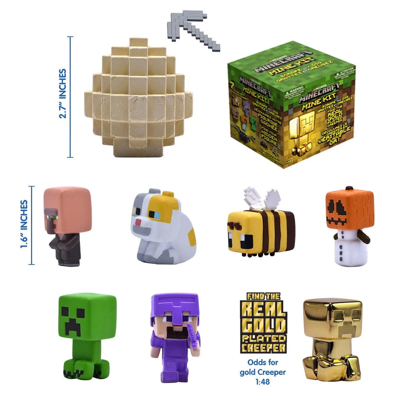 Chargez l&#39;image dans la visionneuse de la galerie, Minecraft - Mine Kit Scrape and Dig Adventure Chest Blind Bag
