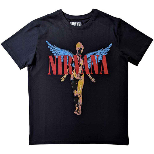 Nirvana - Angelic Black Unisex T-Shirt