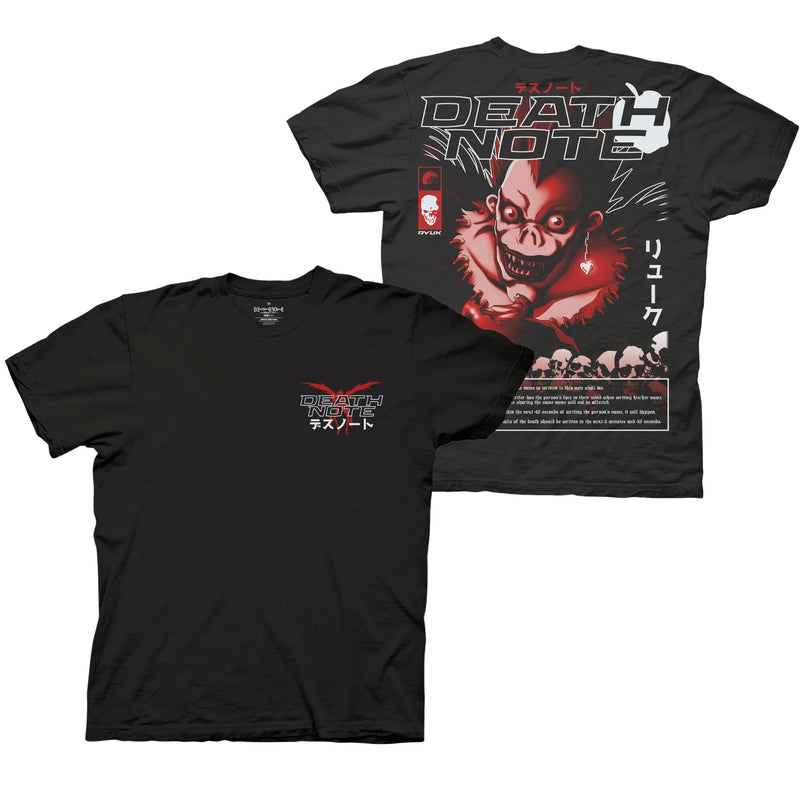 Cargue la imagen en el visor de la galería, Death Note - Ryuk Skulls Graphic Unisex T-Shirt
