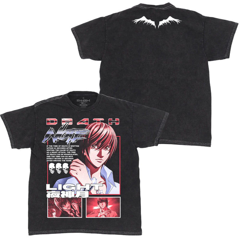 Chargez l'image dans la visionneuse de la galerie, Death Note - Light Magazine Cover Unisex T-Shirt
