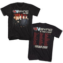 NSYNC: Tour 2000 Black Adult T-Shirt