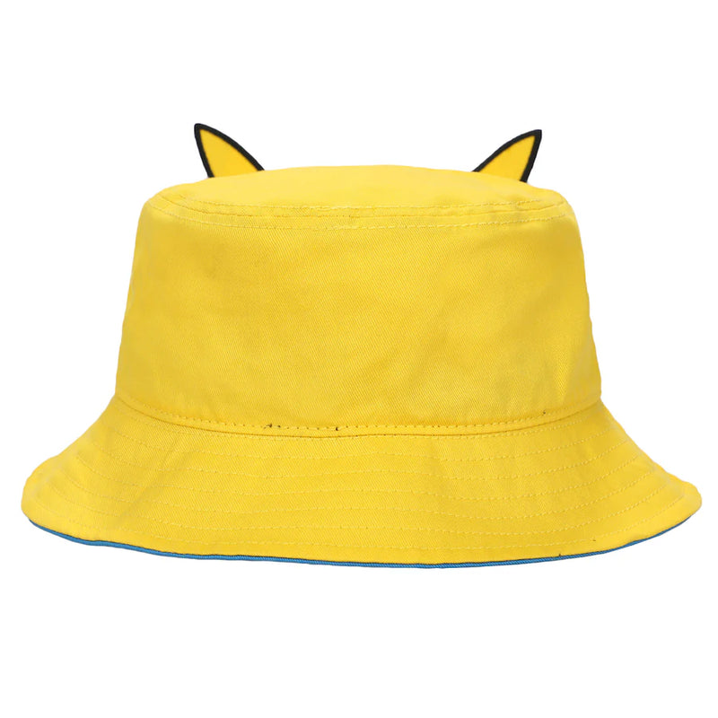 Load image into Gallery viewer, Bioworld Pokemon - Pikachu Big Face Bucket Hat
