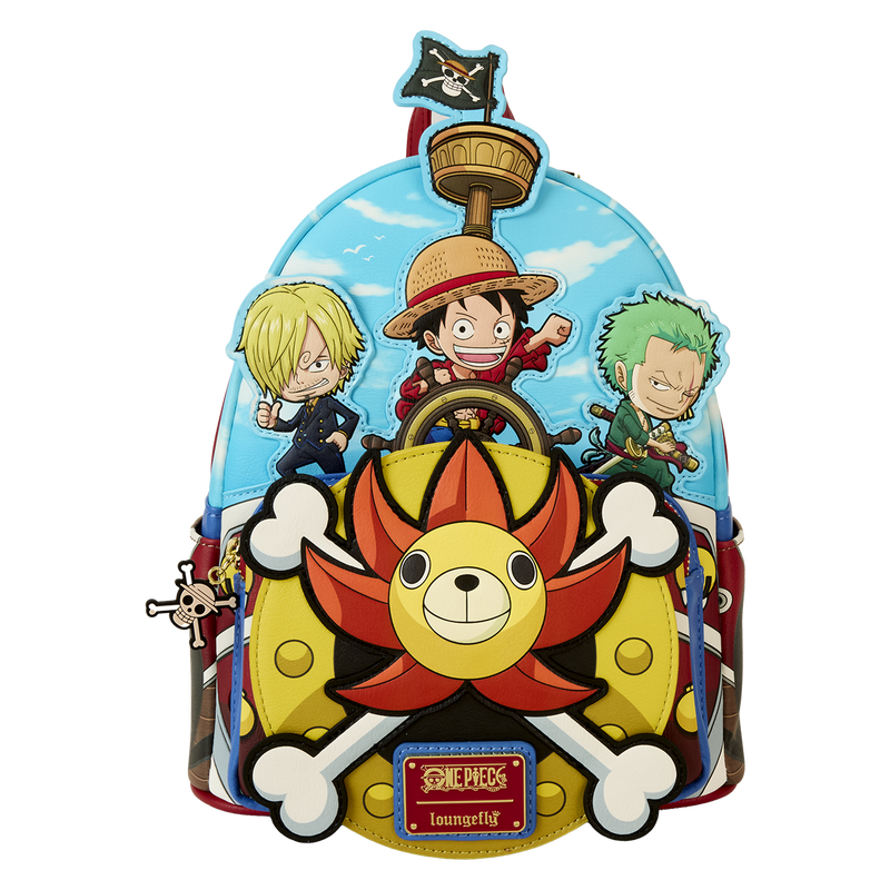 Load image into Gallery viewer, Loungefly One Piece - Thousand Sunny Ship Mini Backpack
