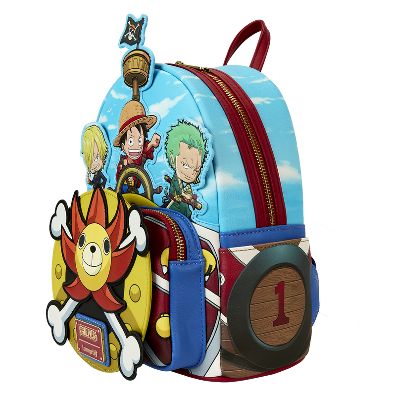 Load image into Gallery viewer, Loungefly One Piece - Thousand Sunny Ship Mini Backpack
