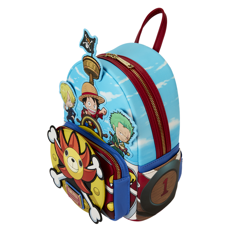 Load image into Gallery viewer, Loungefly One Piece - Thousand Sunny Ship Mini Backpack
