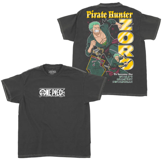 Ripple Junction Pirate Hunter ZORO Straw Hat Crew Manga-Zine Zoro T-Shirt