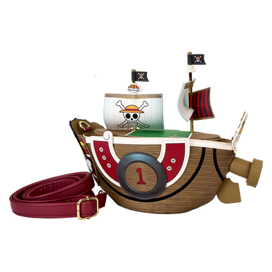 Loungefly One Piece - Thousand Sunny Ship Figural Crossbody Bag