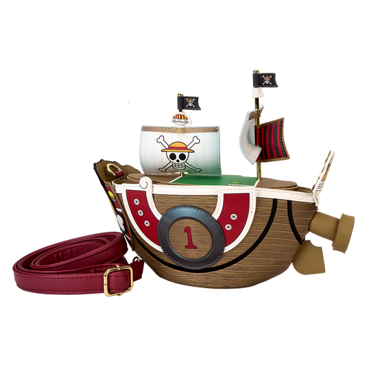 Loungefly One Piece - Thousand Sunny Ship Figural Crossbody Bag